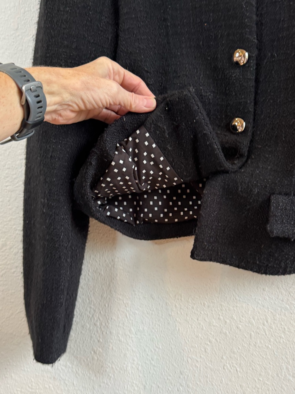 BY ANTHROPOLOGIE Tweed Patch Blazer - Picture 10 of 16